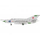 Platz 1/48 MiG-21 bis Fishbed L Blue 40, PLZ14591, by PLATZ