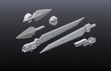 BANDAI  Builders Parts HD: MS Sword 01, BAN0196709, by BANDAI