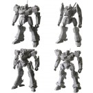 Kotobukiya Armored Core Structure Arts Non Scale Plastic Model Kit Series Vol.1: 1Box (4pcs), KBY83523, by KOTOBUKIYA