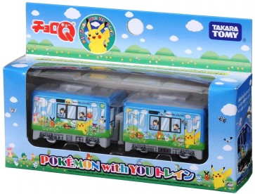 TAKARA TOMY CHORO-Q POKEMON WITH YOU TRAIN CHORO-Q (2-CARS VER.)  , TAK97356, by TAKARA TOMY