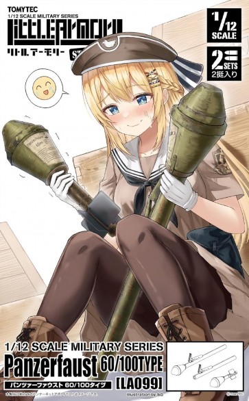 TOMYTEC 1/12 Little Armory [LA099] Panzerfaust 60/100 type, TMT29756, by TOMYTEC