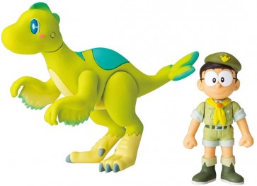 TAKARA TOMY ANIA DORAEMON: NOBITA'S NEW DINOSAUR NOBITA & KYU  , TAK53788, by TAKARA TOMY