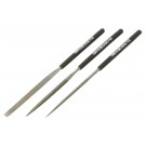Tamiya CRAFT TOOL BASIC FILE SET (FINE DOUBLE CUT)  , TAM41045, by TAMIYA