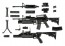 TOMYTEC 1/12 LITTLEARMORY [LA100] M4A1&M203 TYPE 2.0, TMT20647, by TOMYTEC