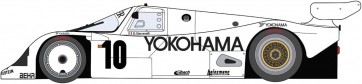 Hasegawa 1/24 Kremer Porsche 962C 1988 Monza, HAS06625, by HASEGAWA