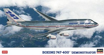 Hasegawa 1/200 Hasegawa Limited Series BOEING 747-400 DEMONSTRATOR  , HAS08325, by HASEGAWA