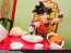 Bandai S.H.Figuarts Son Goku's Eating Till Stuffed Set , BAN14667, by BANDAI