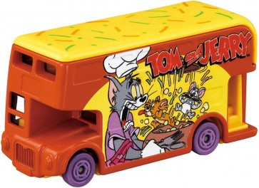 TAKARA TOMY Dream Tomica SP Tom and Jerry Wrapping Bus (Orange), TAK59151, by TAKARA TOMY