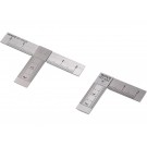 Wave Hobby Tool Series HG Stainless T Square [Short Type] 2pcs / 90 Degree, WAV84327, by WAVE