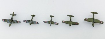 Aoshima 1/700 Waterline Series ROYAL NAVY CARRIER-BASED AIRCRAFT SET NO.2  , AOS59432, by AOSHIMA