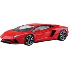 Aoshima 1/32 Raku-Pla Snap Kit No.07-PR Lamborghini Aventador S (Pearl Red), AOS68168, by AOSHIMA
