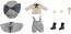Good Smile Company Nendoroid Doll Outfit Set: Detective - Boy (Gray), GSC66820, by GOOD SMILE COMPANY