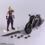 SQUARE ENIX Final Fantasy VII BRING ARTS Cloud Strife & Hardy-Daytona, SQE71414, by SQUARE ENIX