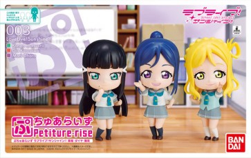 BANDAI  Petiture-rise Love Live! Sunshine !! Kanan&Dia&mari, BAN44939, by BANDAI