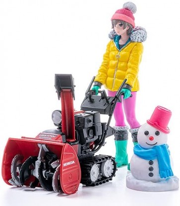 MAX Factory 1/20 PLAMAX MF-62: minimum factory Minori with Honda Small Snow Plow HSS1170n (JX) (Rerelease), MAX14967, by MAX FACTORY