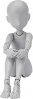 Bandai S.H.Figuarts Body-chan Ken Sugimori Edition DX SET (Gray Color Ver.), BAC21030, by BANDAI