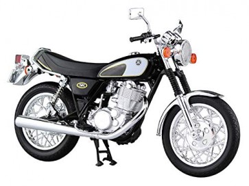 Aoshima Skynet 1/12 YAMAHA SR400 & 500 GLITTERING BLACK  , AOS05856, by AOSHIMA