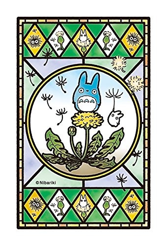 ENSKY Jigsaw Puzzle 126 Piece Frost Art Jigsaw Ghibli My Neighbor Totoro Blooming Day (10 x 14.7 cm) , ENS87323, by ENSKY