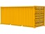 Fujimi 1/24 Car NEXT Series No.1005 20ft Container (Yellow), FUJ66523, by FUJIMI