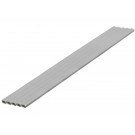 Wave Plastic = Material (Gray) Rectangular Pipe 4 x 8 mm 5pcs, WAV24425, by WAVE