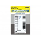 HI Q PARTS MICRO GAUGE 1 0.05-2.3MM (1PCS)  , HIQ75480, by HI Q PARTS