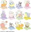 TAKARA TOMY Pokemon Pokepiece Acrylic Stand - Colorful Fruits - 12 pieces per box, TAK54743, by TAKARA TOMY