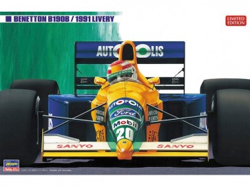 Hasegawa 1/24 Benetton B190B (1991 color), HAS07134, by HASEGAWA