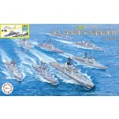 Fujimi 1/3000 Atsumeru Gunkan Series No.36 EX-1 JMSDF Escort Flotilla 3 (1998) Special Model (w/Ship-based Helicopter)  , FUJ01683, by FUJIMI