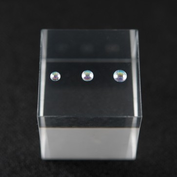 HI Q PARTS GEM Dome Aurora M 3.0mm - 4.0mm (3 each, totaling 9 pieces)  , HIQ72496, by HI Q PARTS