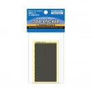 HI Q PARTS 2DD Sticker 04 Punching Plate M (1pk), HIQ78627, by HI Q PARTS