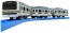 TAKARA TOMY PLA-RAIL S-43 SOUND E231 SERIES SUBURBAN TRAIN  , TAK17499, by TAKARA TOMY