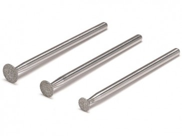 Wave Diamond Bit for Electric Router (Disc Type) - Set of 3, WAV80893, by WAVE