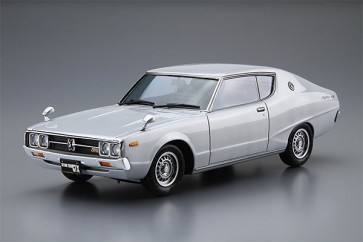 Aoshima 1/24 The Model Car No.51 Nissan GC111 Skyline HT2000GTX-E,S '76  , AOS62111, by AOSHIMA