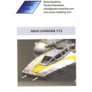 Scale Modelling 1/72 Main Cannons  , scm22373, by Scale Modelling