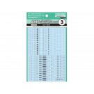 HI Q PARTS 1/144 AMP03 Caution Decal Gray (1pc), HIQ79907, by HI Q PARTS