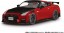 Aoshima 1/24 Raku-Pla Snap Car No.2-VR R35 Nissan GT-R Nismo Special Edition 2022 Vibrant Red, AOS65945, by AOSHIMA