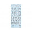 HI Q PARTS Pixel Camouflage Decal 2 Warm Gray (1pc.), HIQ73806, by HI Q PARTS