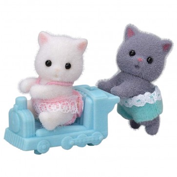 Epoch SYLVANIAN FAMILIES: PERSIAN CAT TWINS , EPC40562, by Epoch