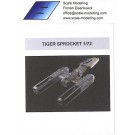 Scale Modelling 1/72 Tiger Sprocket  , scm22380, by Scale Modelling