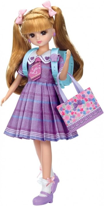 TAKARA TOMY Licca-chan LD-08 Exciting First Grade Licca-chan, TAK82067, by TAKARA TOMY
