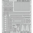 Platz 1/72 Rafale M Photo-etched Parts for Exterior, PLZ85419, by PLATZ