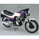Aoshima 1/12 The Bike No.32 Honda NC07 CBX400F Pearl Candy Blue/Pearl Shell White '81, AOS63422, by AOSHIMA