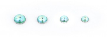 HiQParts VC Dome 3 Green M 2.5 3.0 3.5 4.0mm (5pcs Each, 20pcs), HQPVCD3-GRN-M,