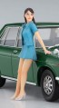 Hasegawa 1/24 Datsun Bluebird 1600 SSSw/60's Girls Figure  , HAS22770, by HASEGAWA