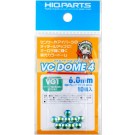 HI Q PARTS VC Dome 4 VG1 Color 6.0mm (10pcs.), HIQ78801, by HI Q PARTS