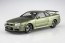 Aoshima 1/24 Pre-Painted Model No.03-C Nissan BNR34 Skyline GT-R V Spec II Nur '00 Millennium Jade, AOS65594, by AOSHIMA