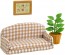 Epoch Sylvanian Families - Furniture: Living Room Sofa  , EPC61007, by Epoch
