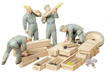 Tamiya 1/35 MM Series 188 German Tank Military Bombardment Set , TAM92355, by TAMIYA