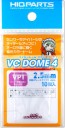 HI Q PARTS VC Dome 4 VP1 Color 2.5mm (10pcs), HIQ78825, by HI Q PARTS