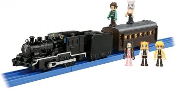 TAKARA TOMY Plarail Demon Slayer Infinite Train Demon Slayer and Nezuko  , TAK77548, by TAKARA TOMY